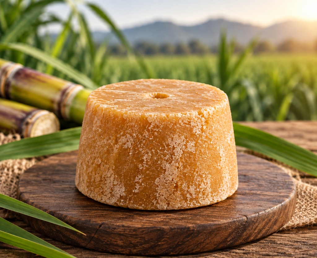 ROUND JAGGERY WHITE